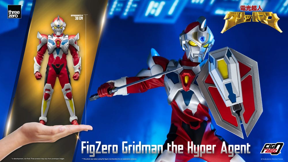 Gridman the Hyper Agent FigZero Action Figure Gridman the Hyper Agent 30 cm - Image 19