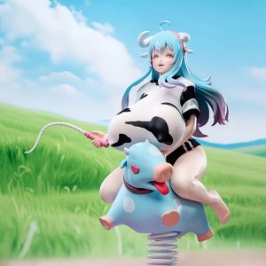 Original Character Statue 1/6 Niu Niang Illustration by renowned designer collective Wushan 21 cm