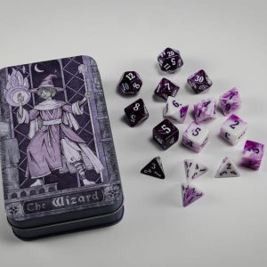 Character Class Classic RPG Dice Set Wizard (14)