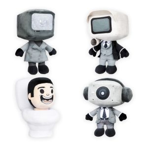 Skibidi Toilet Plush Mystery Blind Bag Display (2)