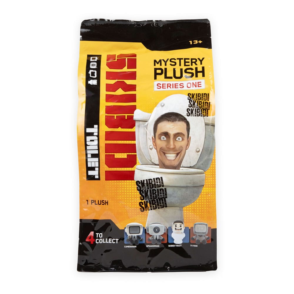 Skibidi Toilet Plush Mystery Blind Bag Display (2) - Image 2