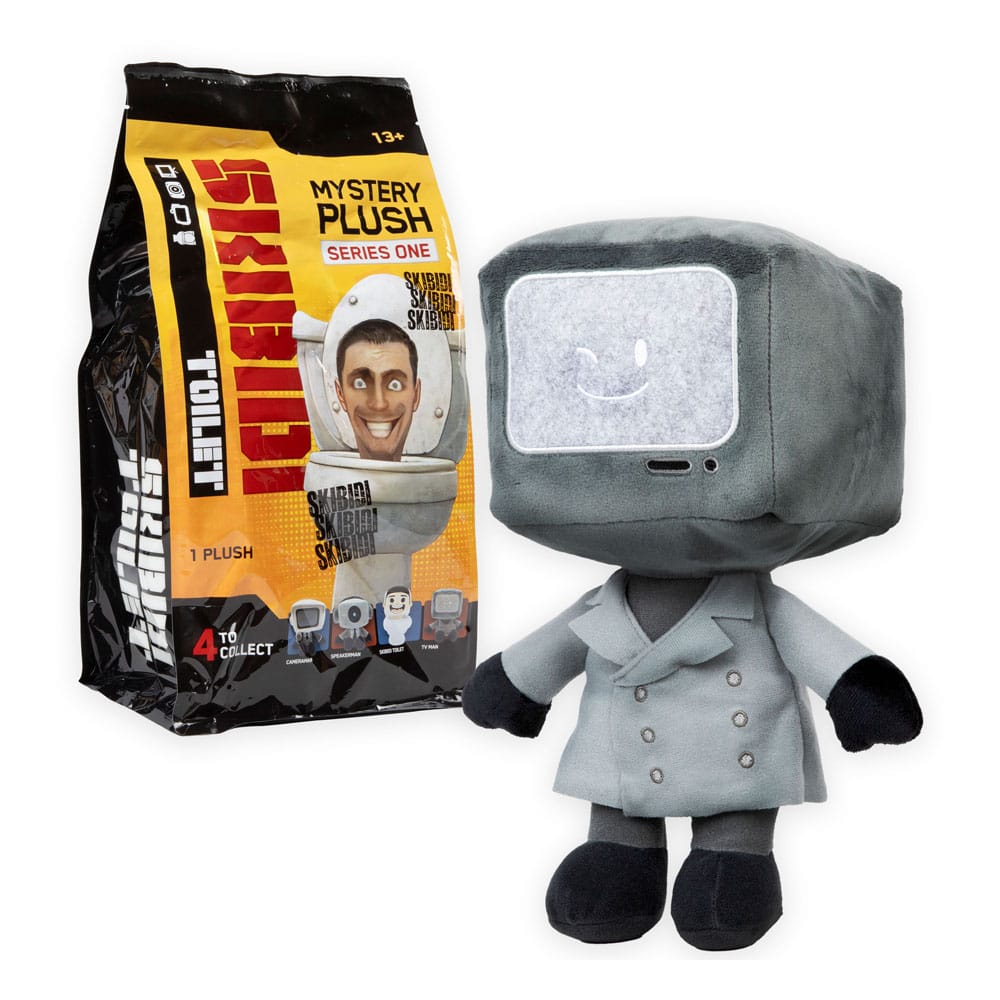 Skibidi Toilet Plush Mystery Blind Bag Display (2) - Image 7