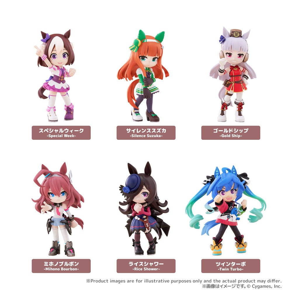 Uma Musume: Pretty Derby PalVerse PVC Figures Vol. 1 9 cm Blind Box Assortment (6) - Image 2