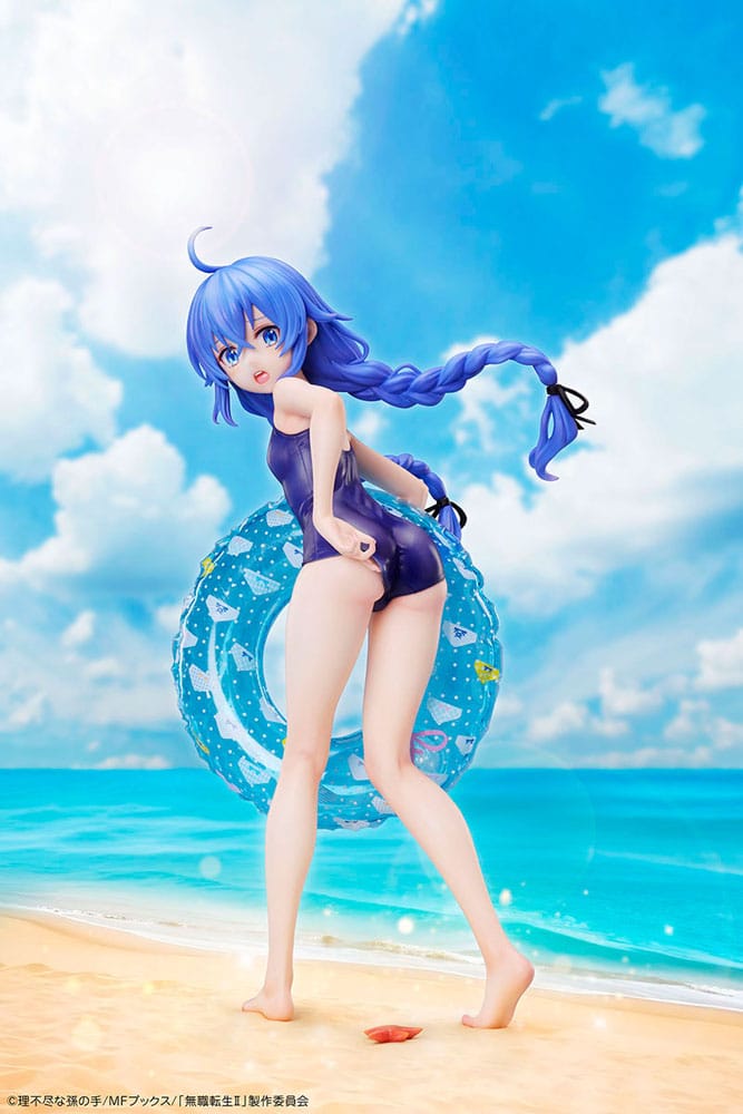 Mushoku Tensei: Jobless Reincarnation PVC Statue 1/7 Roxy Migurudia Navy Blue Swimsuit Ver. 20 cm - Image 2