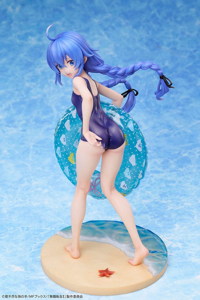 Mushoku Tensei: Jobless Reincarnation PVC Statue 1/7 Roxy Migurudia Navy Blue Swimsuit Ver. 20 cm - Image 5