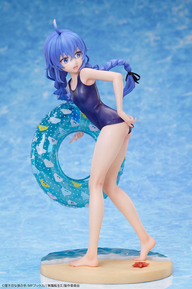 Mushoku Tensei: Jobless Reincarnation PVC Statue 1/7 Roxy Migurudia Navy Blue Swimsuit Ver. 20 cm - Image 6