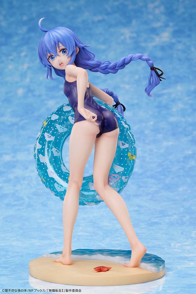 Mushoku Tensei: Jobless Reincarnation PVC Statue 1/7 Roxy Migurudia Navy Blue Swimsuit Ver. 20 cm - Image 10
