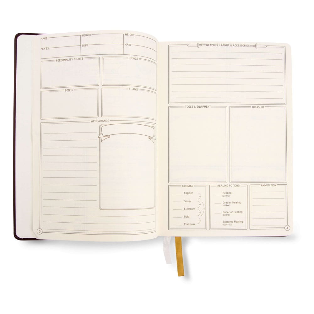 Dungeons & Dragons RPG Journal 5e Green - Image 7