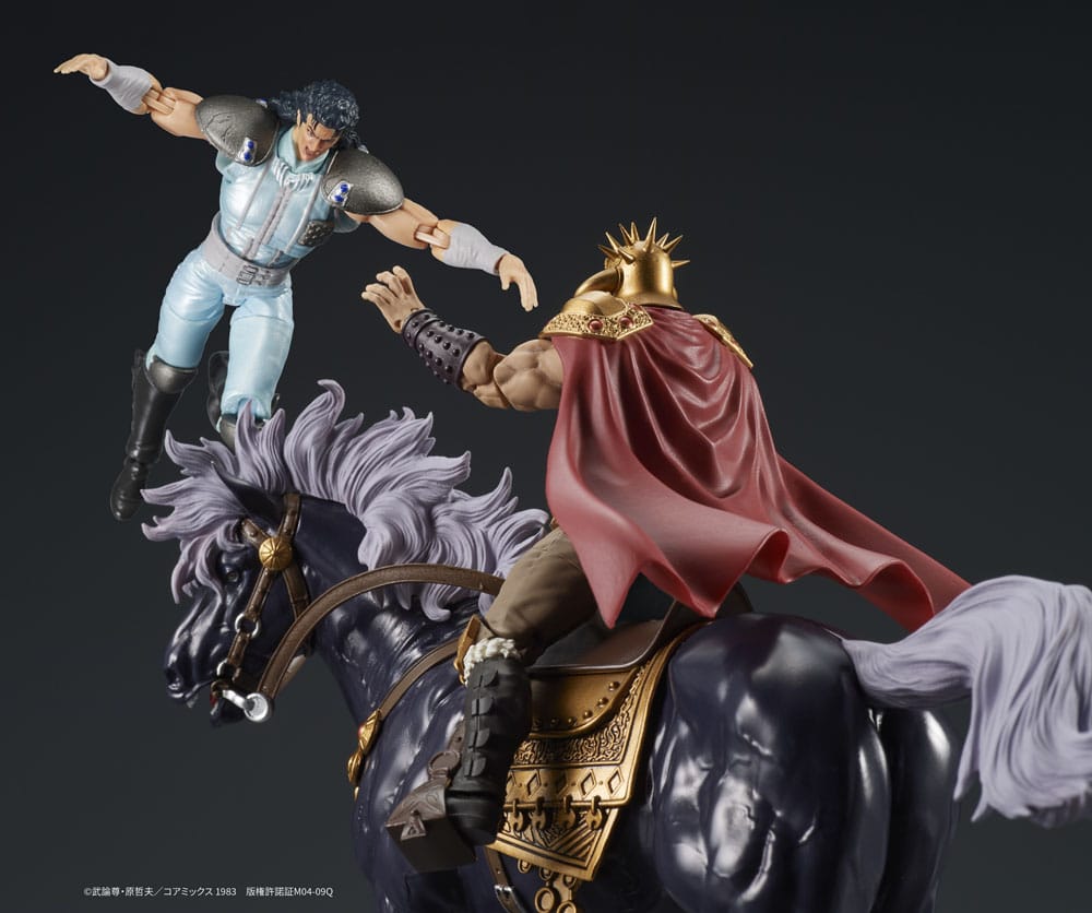 Fist of the North Star Digaction Action Figures Set Raoh & Kukuoh 12 cm - Image 3