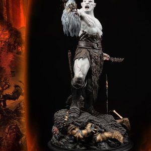 The Hobbit QS Series Statue 1/4 Azog The Defiler John Howe Signature Edition Edition 68 cm