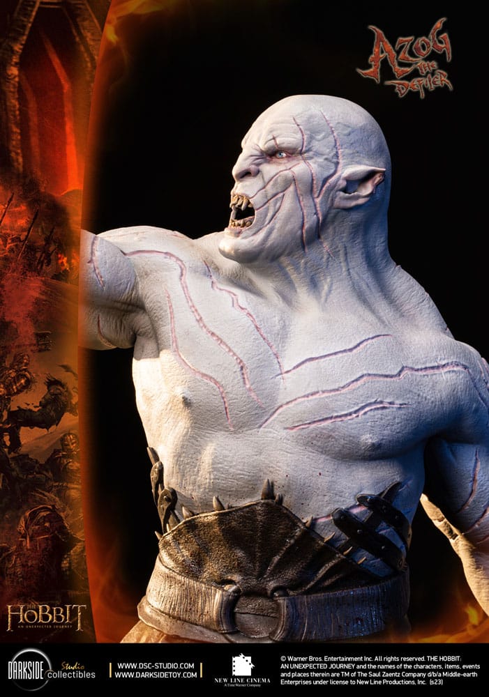 The Hobbit QS Series Statue 1/4 Azog The Defiler John Howe Signature Edition Edition 68 cm - Image 19