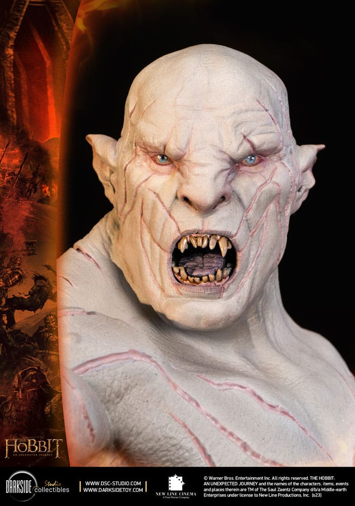 The Hobbit QS Series Statue 1/4 Azog The Defiler John Howe Signature Edition Edition 68 cm - Image 21