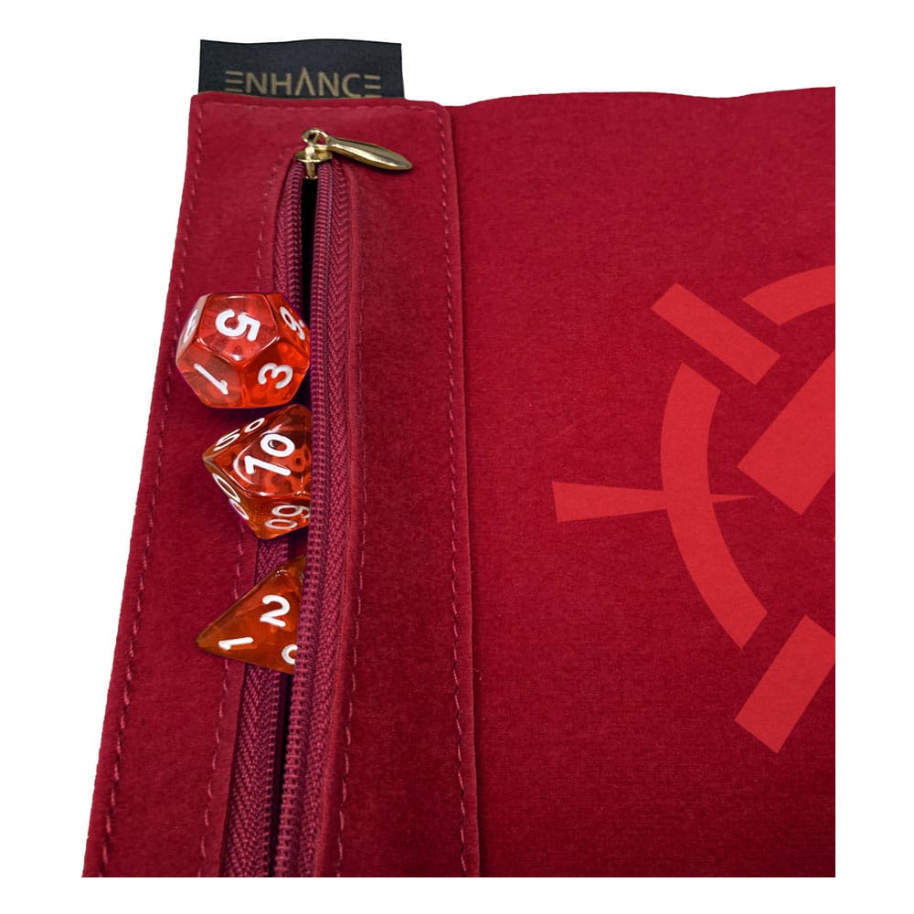 Enhance Tabletop Roll on a Scroll Bag with Dice Red - Image 5