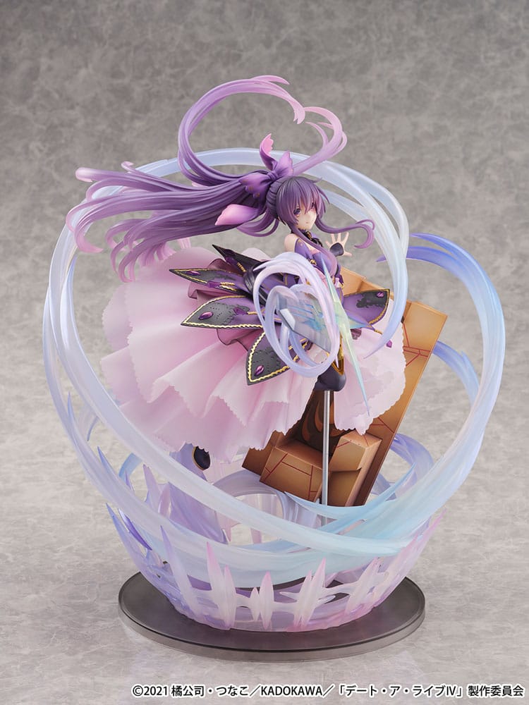 Date A Live IV SHIBUYA SCRAMBLE FIGURE PVC Statue 1/6 Tohka Yatogami Princess Amethyst Dress Ver. 32 cm - Image 5