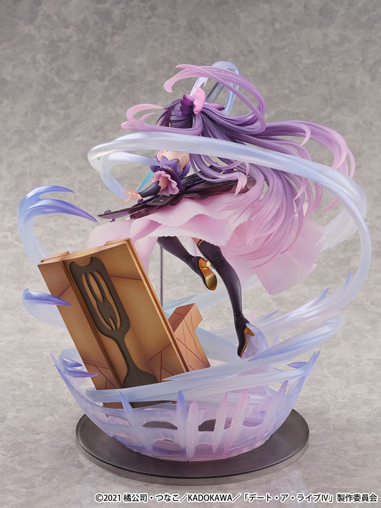 Date A Live IV SHIBUYA SCRAMBLE FIGURE PVC Statue 1/6 Tohka Yatogami Princess Amethyst Dress Ver. 32 cm - Image 6