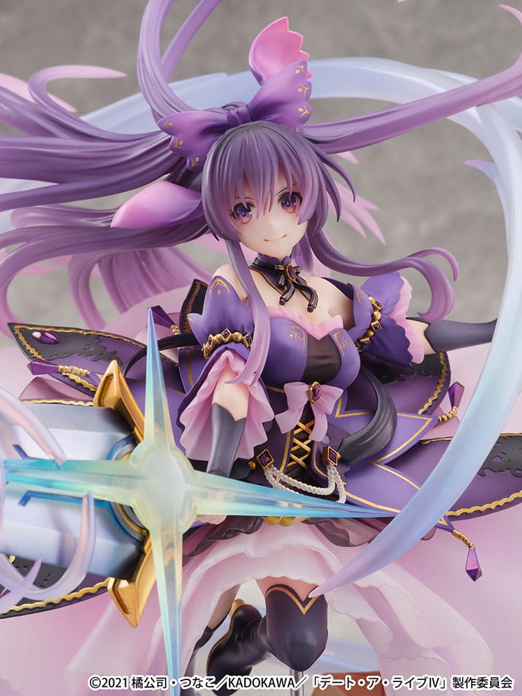 Date A Live IV SHIBUYA SCRAMBLE FIGURE PVC Statue 1/6 Tohka Yatogami Princess Amethyst Dress Ver. 32 cm - Image 7