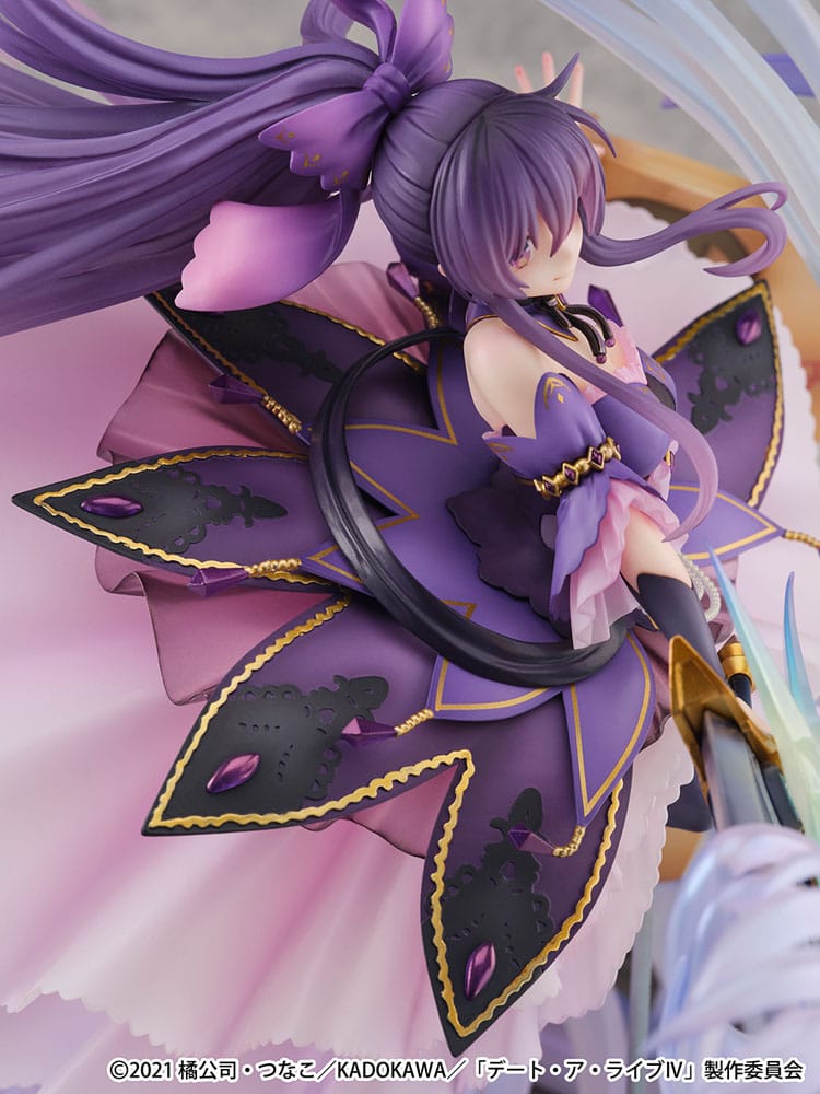 Date A Live IV SHIBUYA SCRAMBLE FIGURE PVC Statue 1/6 Tohka Yatogami Princess Amethyst Dress Ver. 32 cm - Image 8