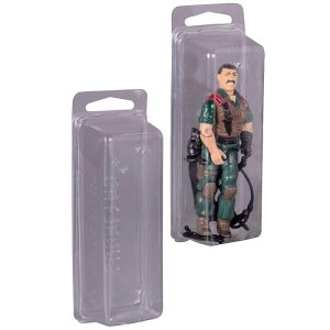 Clamshell PET Protectors 50-Pack for Action Figures