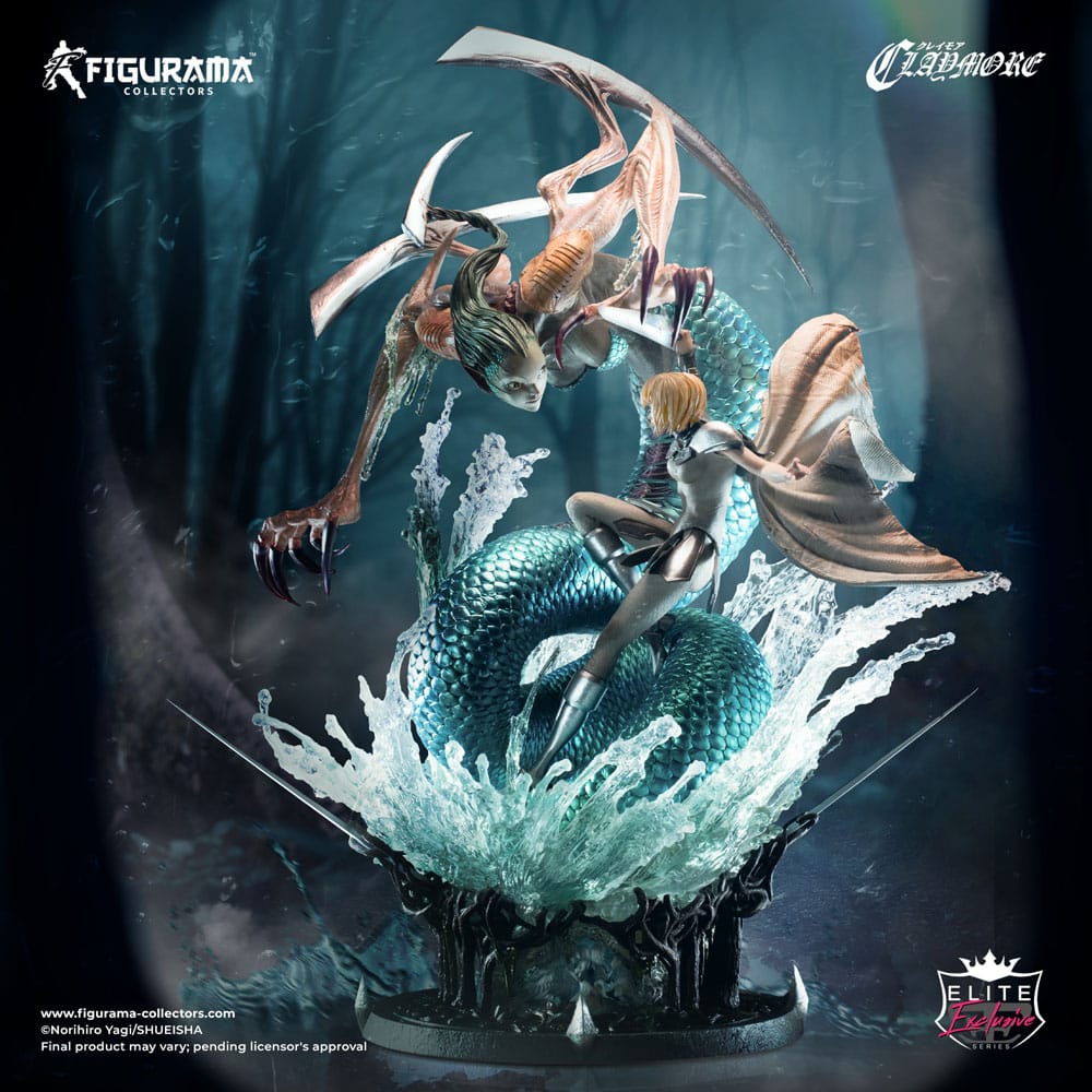 Claymore Elite Exclusive Statue 1/6 Clare vs. Ophelia 69 cm - Image 2
