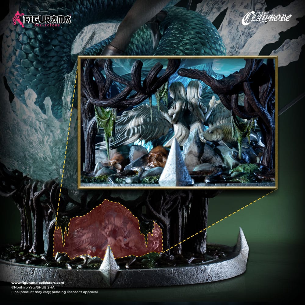 Claymore Elite Exclusive Statue 1/6 Clare vs. Ophelia 69 cm - Image 16