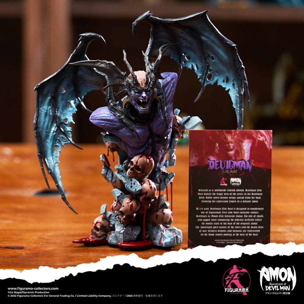 Devilman Elite Bust 1/4 Devilman 28 cm - Image 4