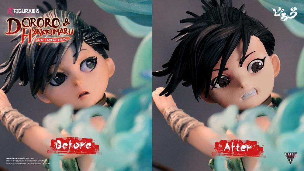 Dororo Elite Fandom Diorama 1/6 Dororo & Hyakkimaru 48 cm - Image 15