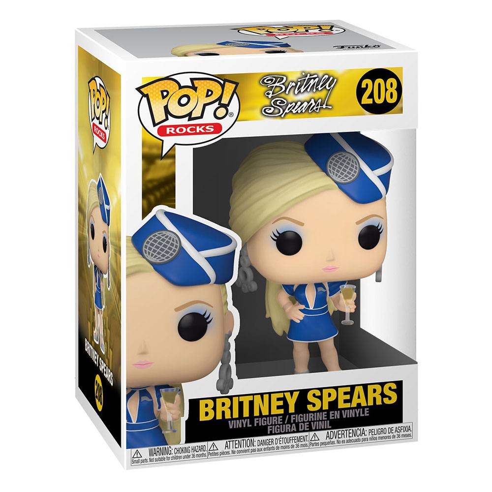 Britney Spears POP! Rocks Vinyl Figure Stewardess 9 cm - Image 2