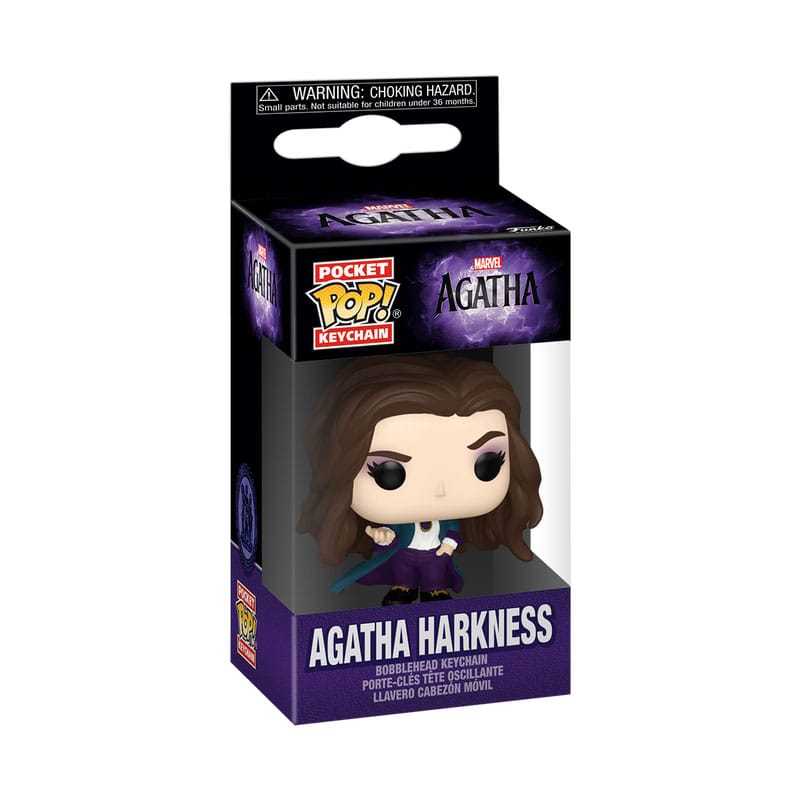 Agatha POP! Vinyl Keychains 4 cm Agatha Display (12) - Image 2