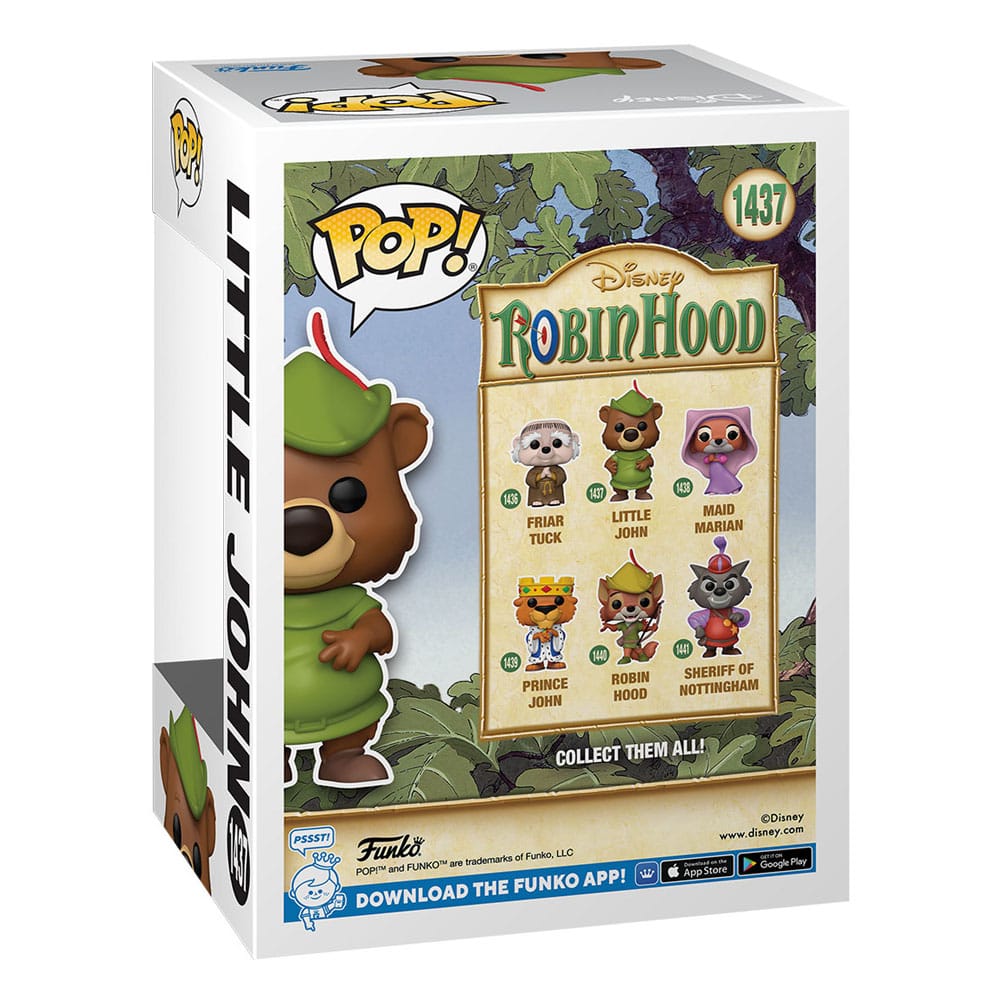 Robin Hood POP! Disney Vinyl Figure Little Jon 9 cm - Image 3