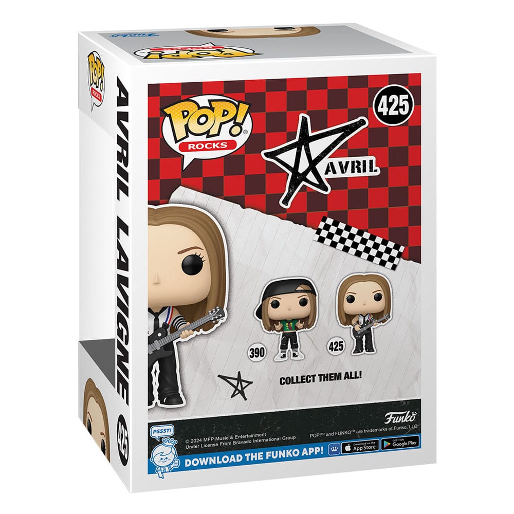 Avril Lavigne POP! Rocks Vinyl Figure Avril Lavigne(Complicated) 9 cm - Image 3