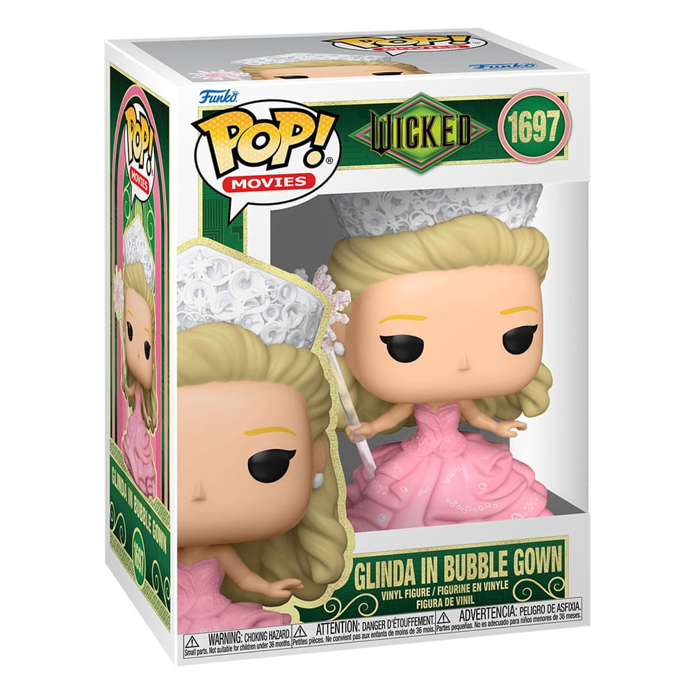 Wicked POP! Movies Vinyl Figure Glinda (Bubble Gown) 9 cm - Image 2
