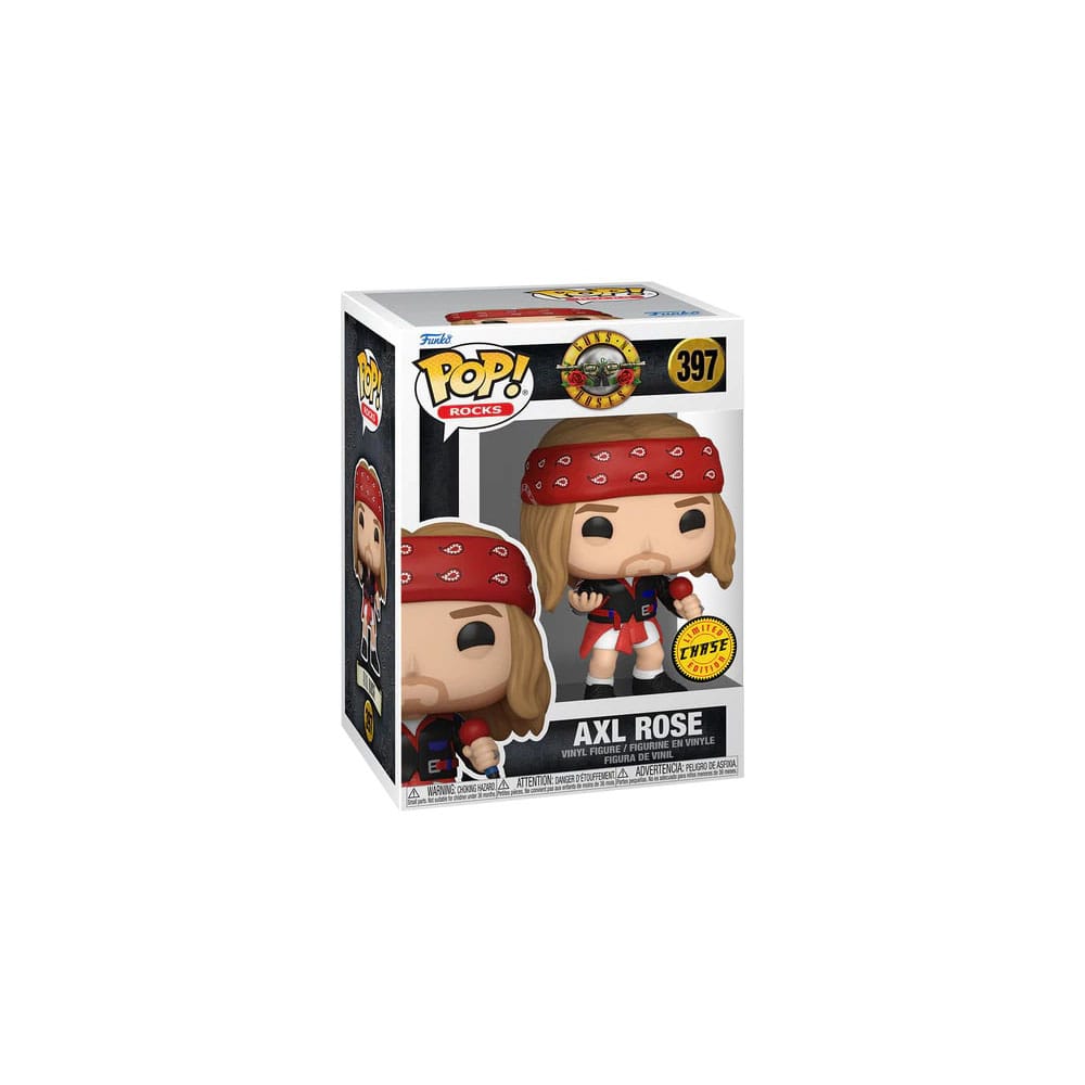 Guns N Roses POP! Rocks Vinyl Figures Axel Rose(1992) w/CH 9 cm Assortment (6) - Image 4