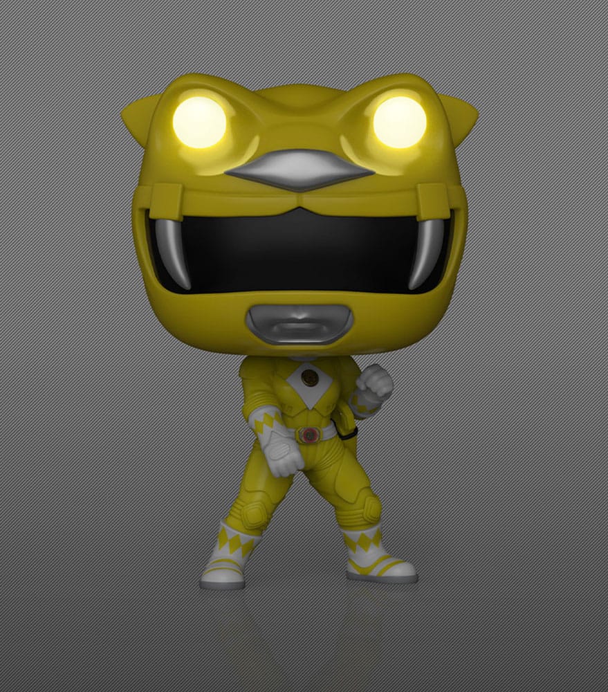 Mighty Morphin Power Rangers: The Movie POP! Movies Vinyl Figures Yellow Ranger (GITD) 9 cm - Image 2