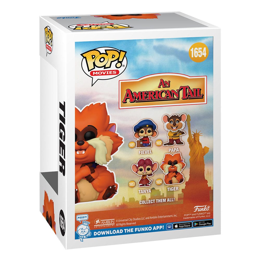 An American Tail POP! Movies Vinyl Figure Tiger 9 cm - Image 3