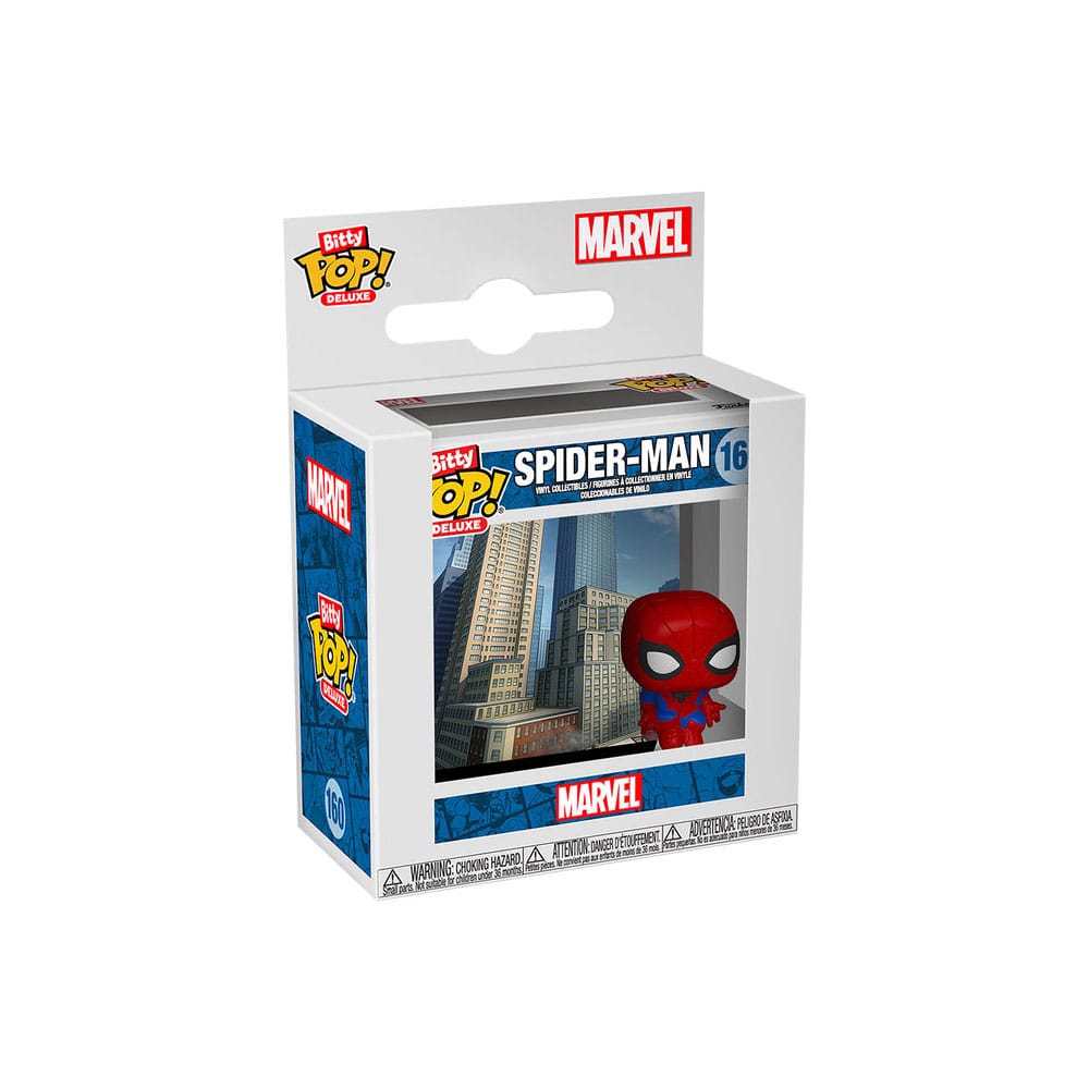 Spider-Man Bitty POP! Deluxe Vinyl Figure Spider-Man(Cityscape) Display (12) 2,5 cm - Image 2