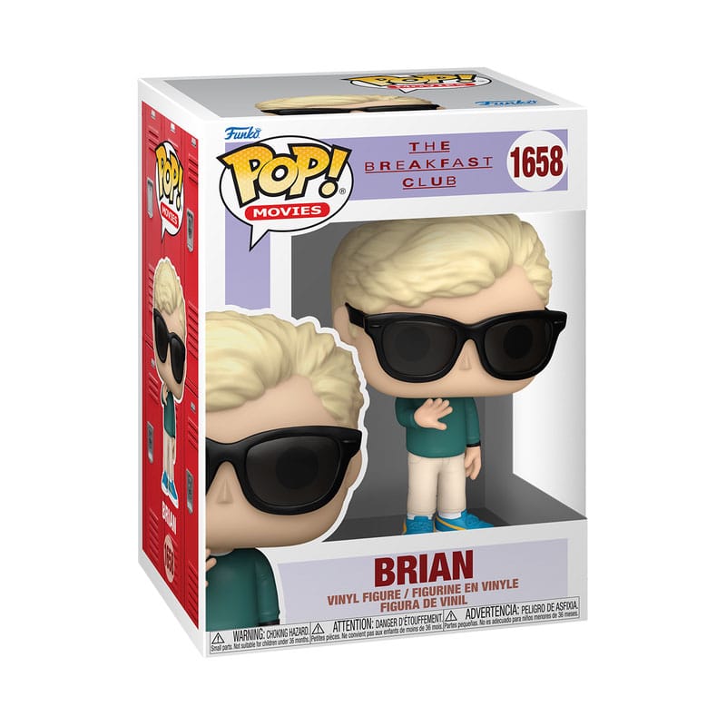 The Breakfast Club POP! Movies Vinyl Figure Brian 9 cm - Image 2