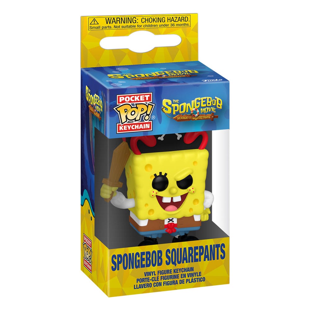 The SpongeBob Movie (2025) POP! Vinyl Keychains 4 cm SpongeBob SquarePants Display (12) - Image 2