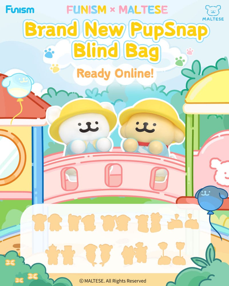 Maltese PupSnap Blind Bag Mini Figures 3 cm Assortment (16) - Image 14