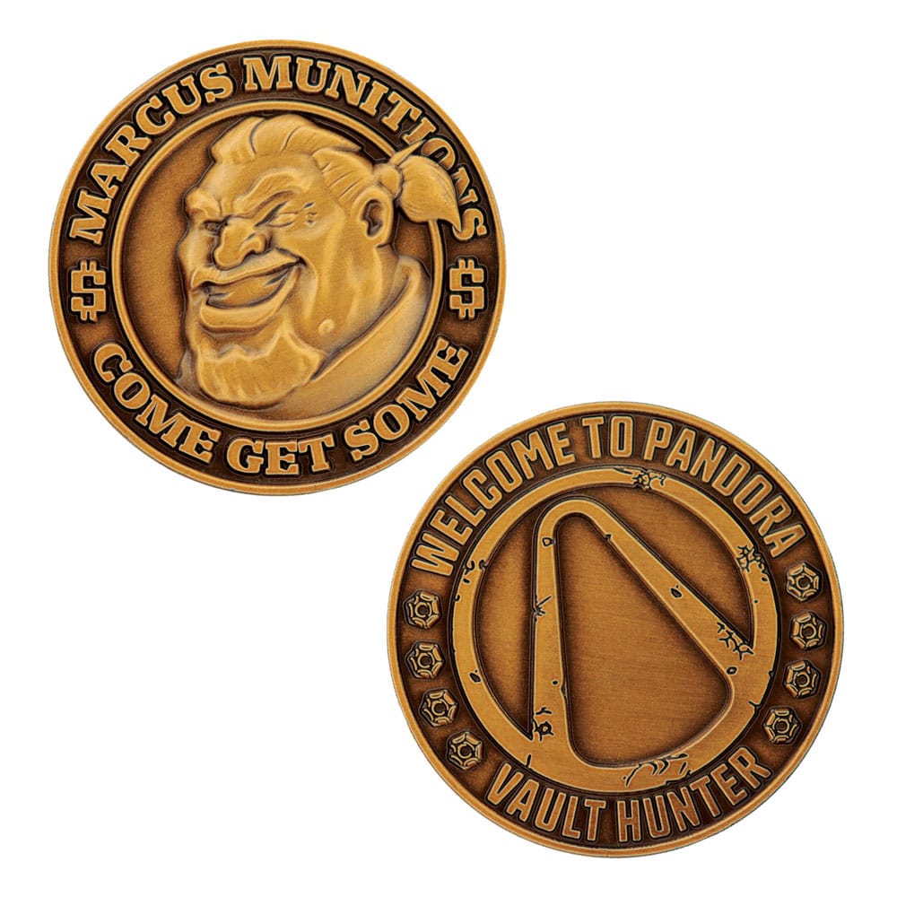 Borderlands Collectable Coin Marcus Munitions Limited Edition - Image 2