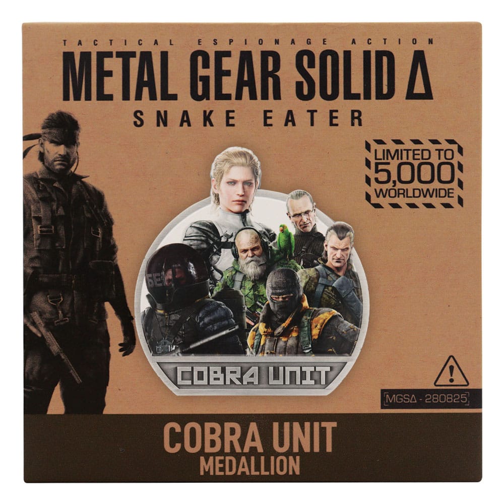 Metal Gear Solid Delta Medallion Cobra Unit Limited Edition - Image 4