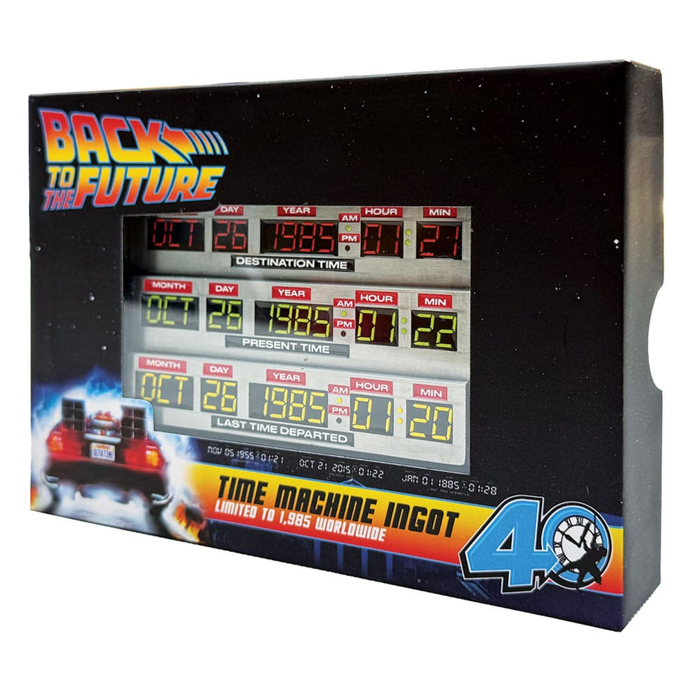 Back To The Future Ingot 40th Anniversary Time Circuits Limited Edition - Image 2