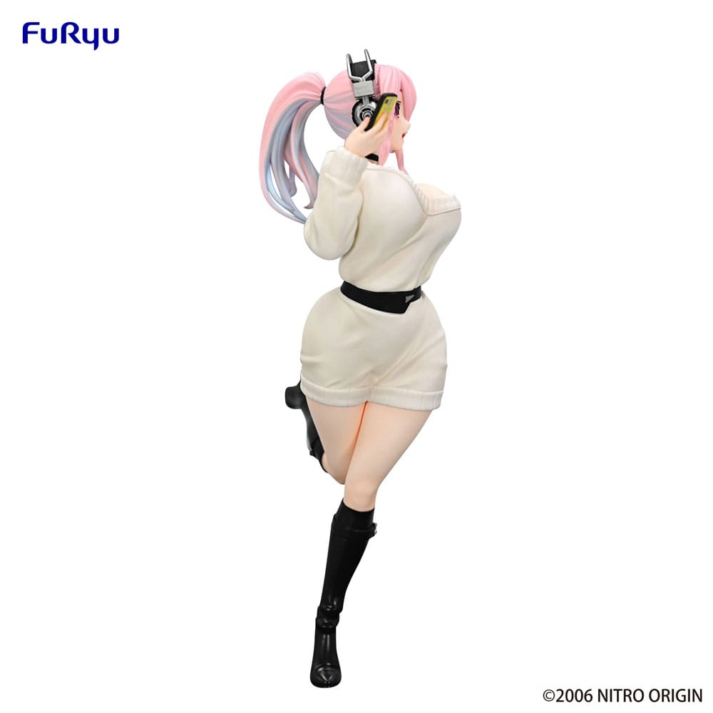 Super Sonico Trio-Try-iT PVC Statue Winter Memory Ver. 21 cm - Image 5