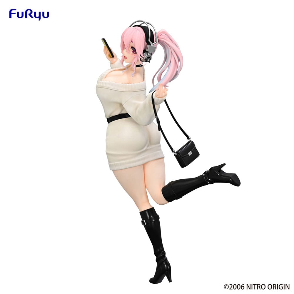 Super Sonico Trio-Try-iT PVC Statue Winter Memory Ver. 21 cm - Image 11