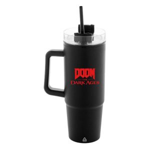 Doom The Dark Ages Insulated Mug with Straw Shield 1180 ml