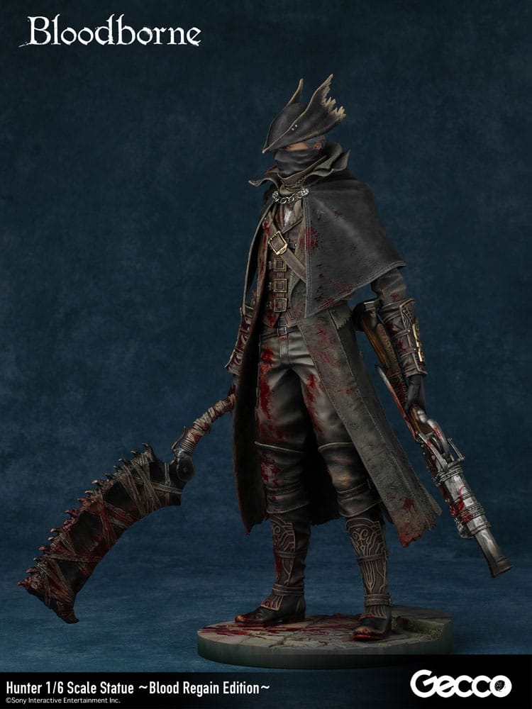 Bloodborne The Old Hunters PVC Statue 1/6 Hunter Blood Regain Edition 32 cm - Image 3