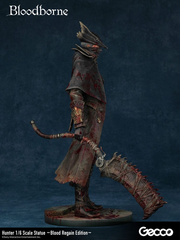 Bloodborne The Old Hunters PVC Statue 1/6 Hunter Blood Regain Edition 32 cm - Image 4