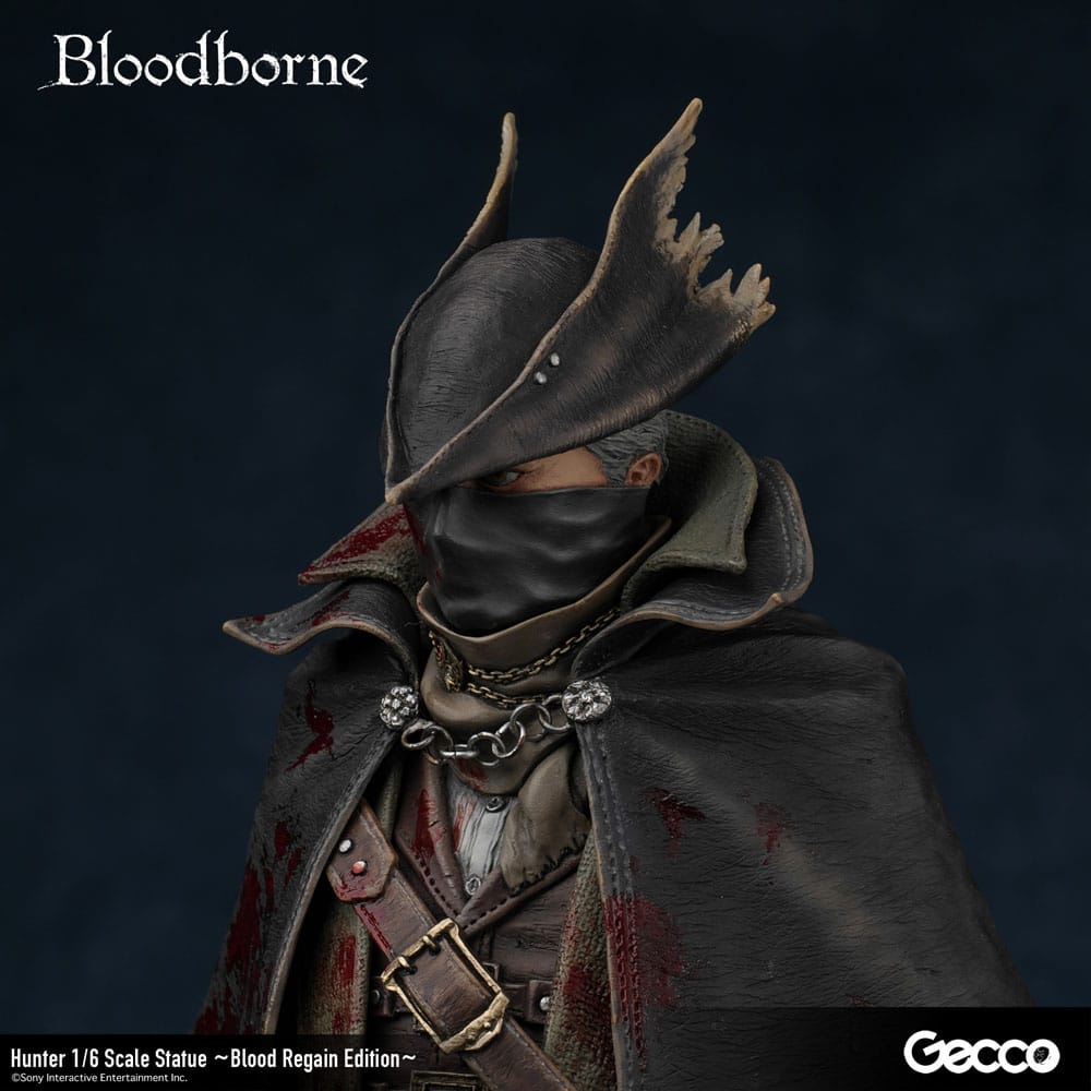 Bloodborne The Old Hunters PVC Statue 1/6 Hunter Blood Regain Edition 32 cm - Image 6
