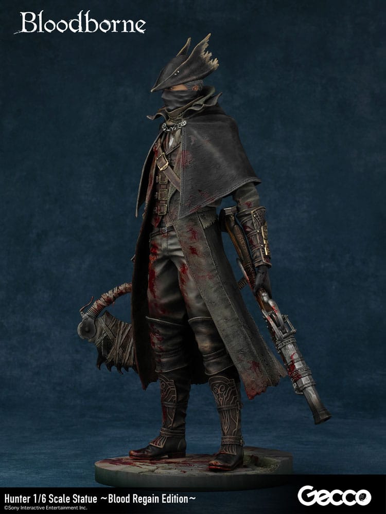 Bloodborne The Old Hunters PVC Statue 1/6 Hunter Blood Regain Edition 32 cm - Image 8