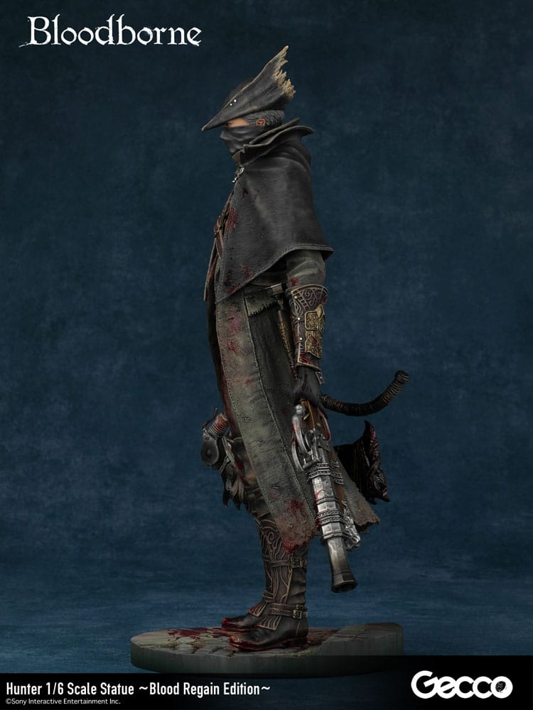Bloodborne The Old Hunters PVC Statue 1/6 Hunter Blood Regain Edition 32 cm - Image 13