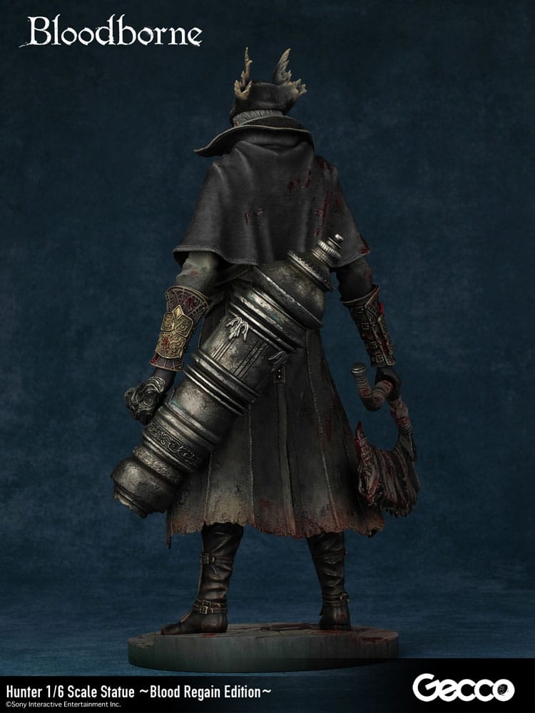 Bloodborne The Old Hunters PVC Statue 1/6 Hunter Blood Regain Edition 32 cm - Image 15